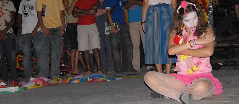 Pela erradicação da exploração sexual infantil.